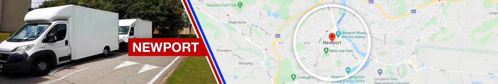 Simply Removals Newport - Moving Vans and Service Area Map