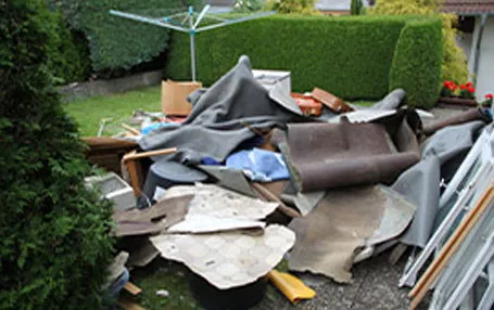 Garden Waste and Household Rubbish Ready for Removal - Simply Removals Bristol